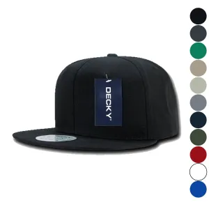 1 Dozen Decky Retro Flat Bill 6 Panel Snapback Baseball Caps Hats Wholesale