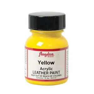 Angelus Acrylic Leather Paint 1oz Yellow