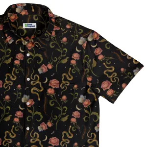 Episodic Serpent Garden Pink Space Button Up Shirt