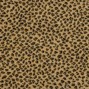 Mini Leopard Face-To-Face Wilton Carpet, Onyx