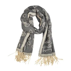 Perfect Pets Dog Scarf - Grey