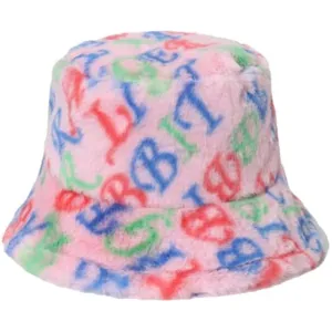 Winter Plush Fuzzy Bucket Hat