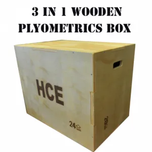 Wooden 3 in 1 Plyometric Box